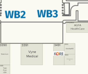 KORE Booth HIMSS 2019