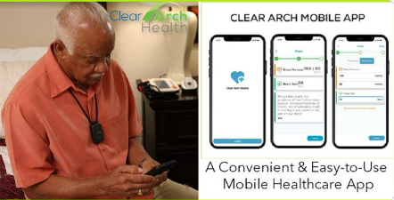 Clear Arch Mobile App for Convenient BYOD Self-Monitoring
